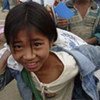 School children are among thousands   receiving food assistance in Myanmar