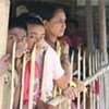 Refugees in Goldhap camp in eastern Nepal