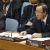 Secretary-General Ban Ki-moon addresses UN Security Council