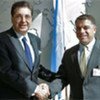 GA President Srgjan Kerim and Cuban Foreign Minister Felipe Perez Roque