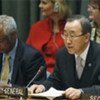 Secretary General Ban Ki-moon addresses meeting