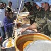 UNMEE Peacekeepers help to feed local population