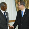Kofi Annan and Ban Ki-moon