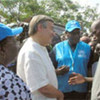 António Guterres meets with Burundian refugees in Ulyankulu settlement