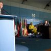 Secretary-General Ban Ki-moon speaking at the opening ceremony of UNCTAD XII