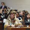 Participants at the seventh session of  Forum on Indigenous Issues