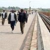 Le Beit Bridge entre le Zimbabwe et l'Afrique du Sud.