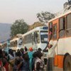 Refugees leaving Bonga Camp back to Sudan in UNHCR convoy
