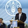 Secretary General Ban Ki-Moon addresses High-Level Conference on World Food Security