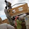 Delivering food aid in Southern Somalia