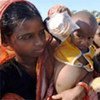 Displaced Bangladeshi women and children