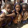 厄立特里亚年幼难民。