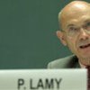Le Directeur général de l'Organisation mondiale du commerce (OMC), Pascal Lamy.