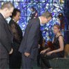 Le Secrétaire général de l'ONU Ban Ki-moon à la commémoration à New York du cinquième anniversaire de l'attentat de Bagdad.