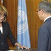 Patricia O’Brien sweared by Secretary-General Ban Ki-moon