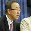 Secretary-General Ban Ki-moon launches report at press briefing