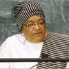 President Ellen Johnson-Sirleaf of the Republic of Liberia