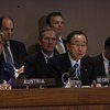 Secretary-General Ban Ki-moon addressing high-level meeting of the Alliance of Civilizations