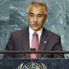 Anote Tong, President of the Republic of Kiribati, addresses General Assembly