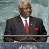 Le président de la Sierra Leone, Ernest Bai Koroma.