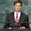 Jan Peter Balkenende, Prime Minister of the Netherlands, addresses General Assembly