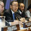 Secretary-General Ban Ki-moon  addresses high-level event