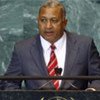 Prime Minister Josaia V. Bainimarama of the Republic of the Fiji Islands