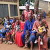 Group of Sudanese returnees at Yambio last year, before UNHCR closed its office there