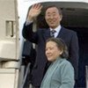 Secretary-General Ban Ki-moon and Mrs. Ban