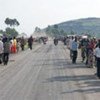 Des dizaines de milliers de déplacés ont fuit les combats vers Goma, la capitale provinciale du Nord-Kivu.