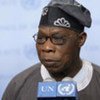 L'envoyé spécial de l'ONU, Olusegun Obasanjo.