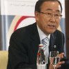 Secretary-General Ban Ki-moon at development financing conference in Doha