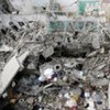Damage caused by aerial bombardment to Gaza