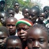 Internally displaced children in Tadu, north-eastern DRC, following deadly attacks by the LRA