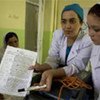 Midwives being trained in Afghanistan