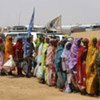 توزيع المساعدات في دارفور