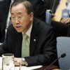 Le Secrétaire général Ban Ki-moon.