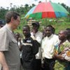 Special Representative for the DRC Alan Doss (left) in North Kivu province