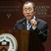 Secretary-General Ban Ki-moon at Princeton University