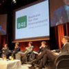 Business leaders at the  Business for the Environment (B4E) summit in Paris