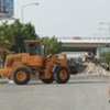 Opposition barricades on the airport road in Lebanon were removed before leaders went to Doha in May 2008 (file)