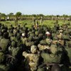 SPLA soldiers redeploy south from the Abyei area in line with the road map to resolve the Abyei crisis in Sudan in this June 2008 file photo