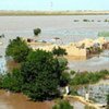 Le village de Kokaldash inondé dans la province de Jawzjan, en Afghanistan.