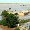 Flooded Kokaldash village in Jawzjan Province, Afghanistan