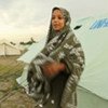 Twelve-year-old Salma arrives in Larama, in Peshawar, Pakistan, where UNHCR has established a new camp