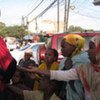 Children begging on the streets of Somalia