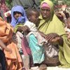 A group of IDPs in Mogadishu