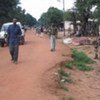 The Paoua market area in the Central African Republic