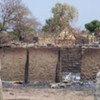 Burnt homes in Birao: clashes between rebels and government troops in 2007 left the once bustling town virtually deserted