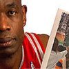 Dikembe Mutombo from a TV spot created by UNICEF and the NBA in 2006